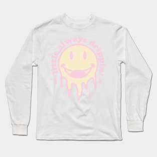 little always drippin', Little big reveal college sorority bid day Long Sleeve T-Shirt